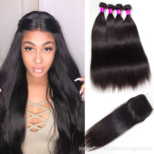 brazilian human hair bundles straight human hair 100% virgin hair supplier